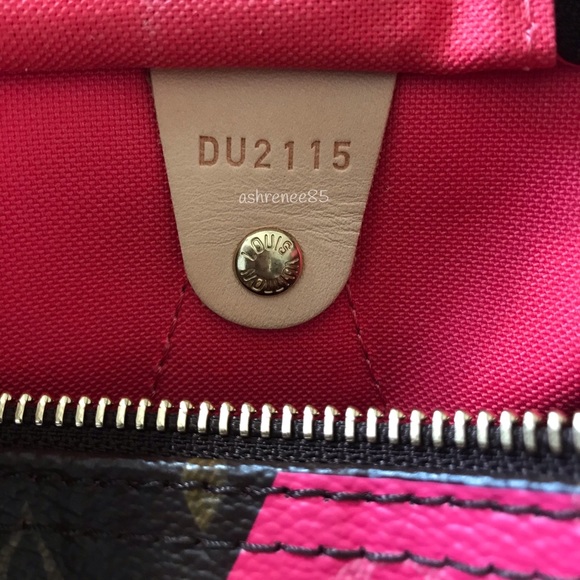 Louis Vuitton Speedy 30 Monogram V - Picture 6 of 8